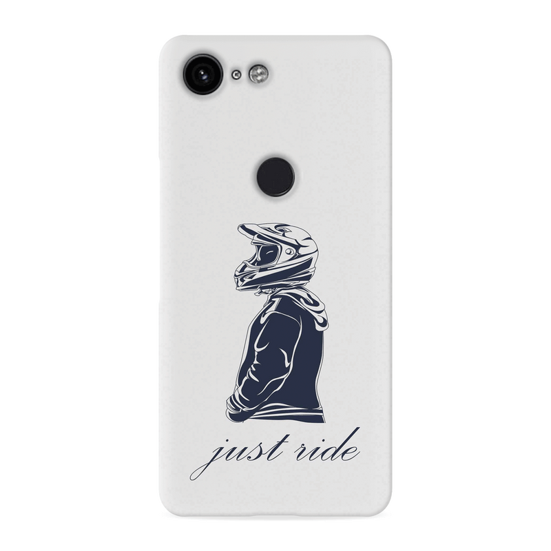 Just Ride Printed Slim Cases and Cover for Pixel 3 XL