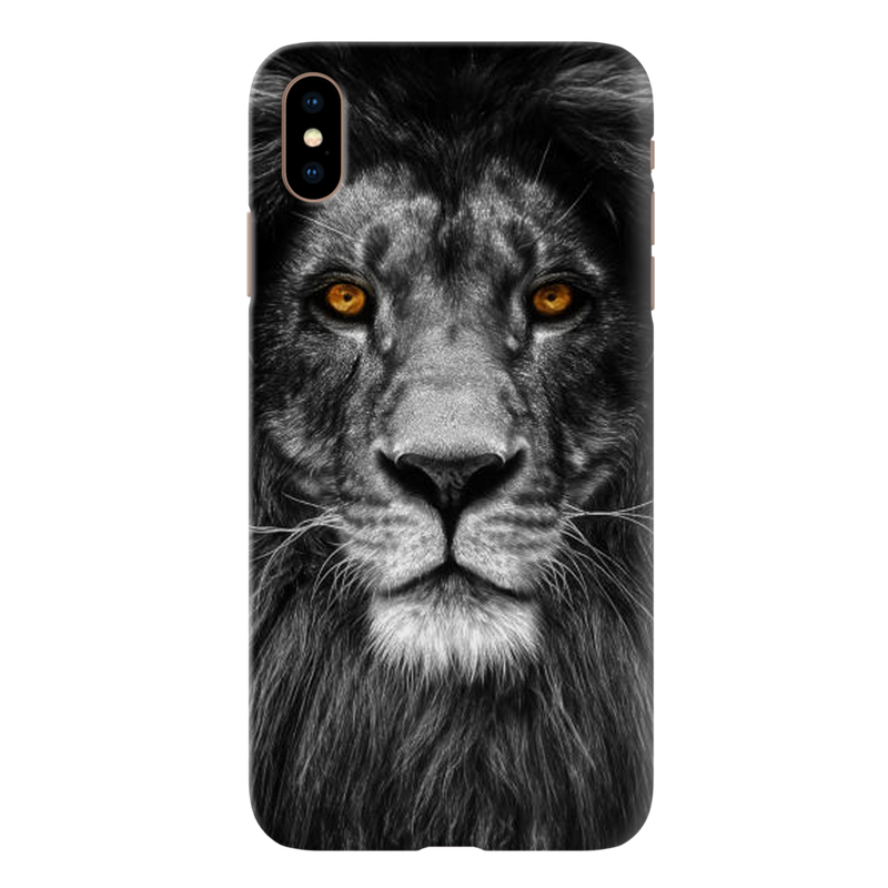 Lion Face Printed Slim Cases and Cover for iPhone XS Max