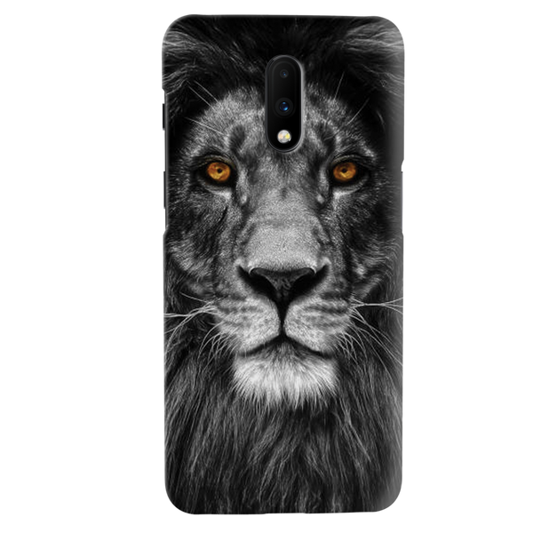 Lion Face Printed Slim Cases and Cover for OnePlus 7