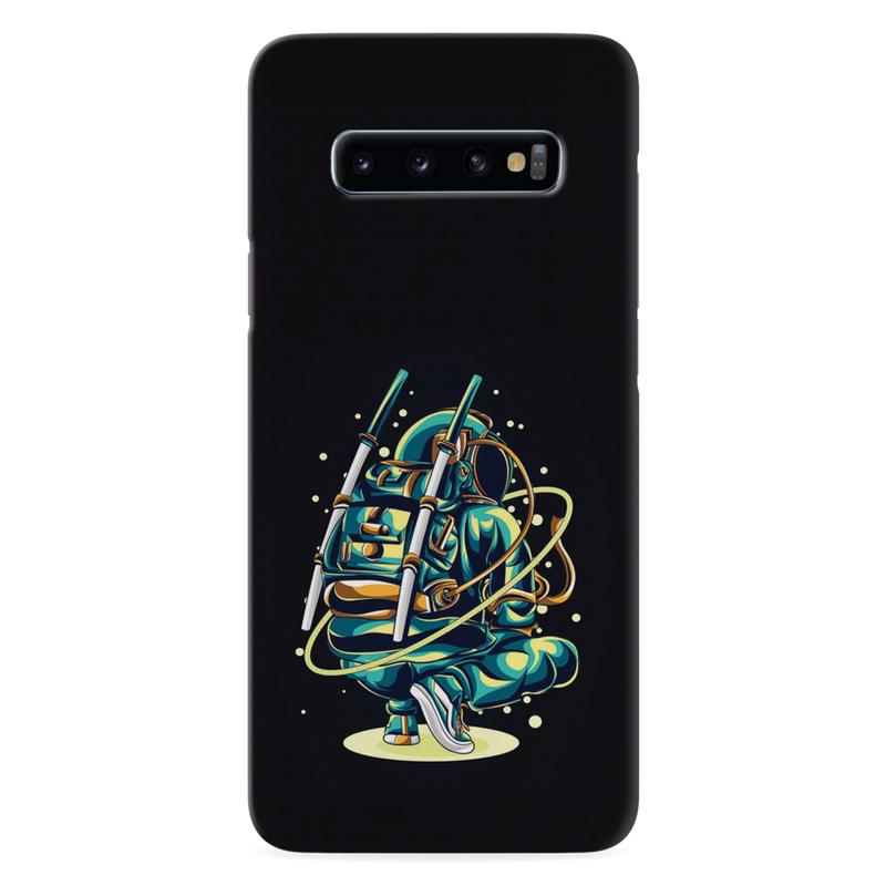 Ninja Astronaut Printed Slim Cases and Cover for Galaxy S10