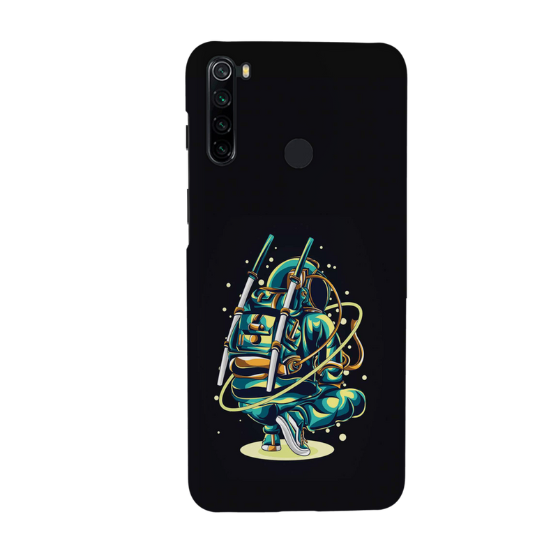 Ninja Astronaut Printed Slim Cases and Cover for Redmi Note 8