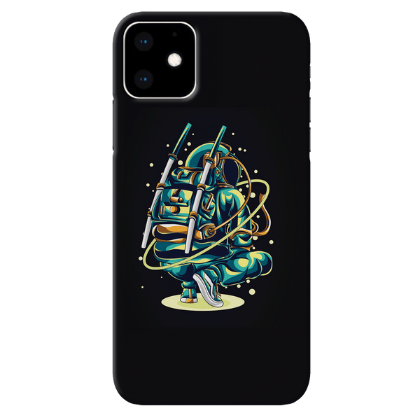 Ninja Astronaut Printed Slim Cases and Cover for iPhone 11