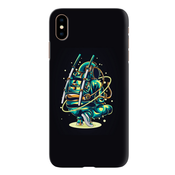 Ninja Astronaut Printed Slim Cases and Cover for iPhone XS Max