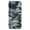 Olive Green and White Camouflage Printed Slim Cases and Cover for Redmi A3