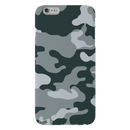 Olive Green and White Camouflage Printed Slim Cases and Cover for iPhone 6 Plus