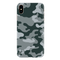 Olive Green and White Camouflage Printed Slim Cases and Cover for iPhone XS Max