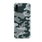 Olive Green and White Camouflage Printed Slim Cases and Cover for Galaxy A50S