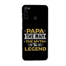 Papa the legend Printed Slim Cases and Cover for Redmi Note 8