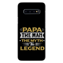 Papa the legend Printed Slim Cases and Cover for Galaxy S10