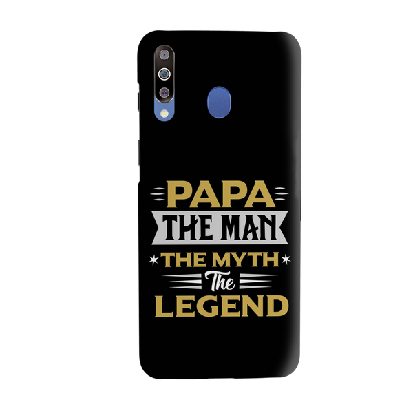 Papa the legend Printed Slim Cases and Cover for Galaxy M30