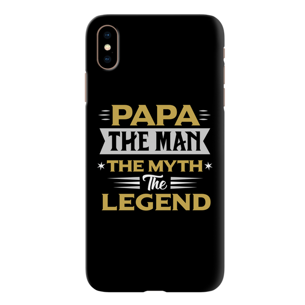 Papa the legend Printed Slim Cases and Cover for iPhone XS Max