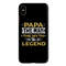 Papa the legend Printed Slim Cases and Cover for iPhone XS Max