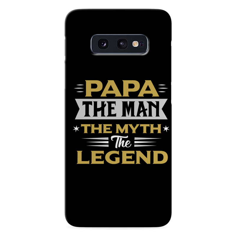 Papa the legend Printed Slim Cases and Cover for Galaxy S10E