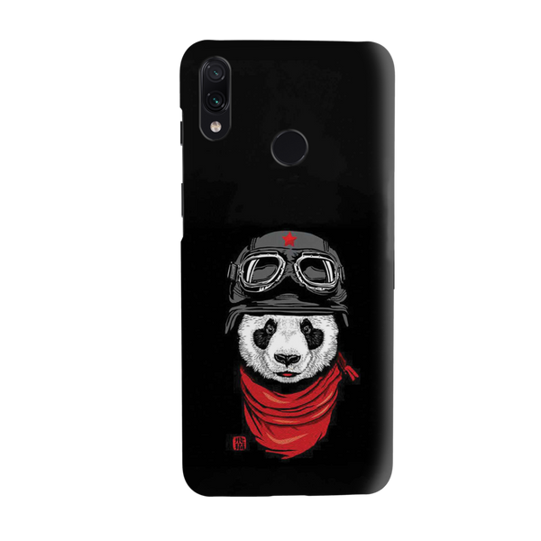 Rider Panda Printed Slim Cases and Cover for Redmi Note 7 Pro