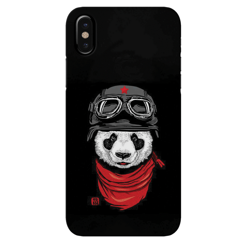 Rider Panda Printed Slim Cases and Cover for iPhone X