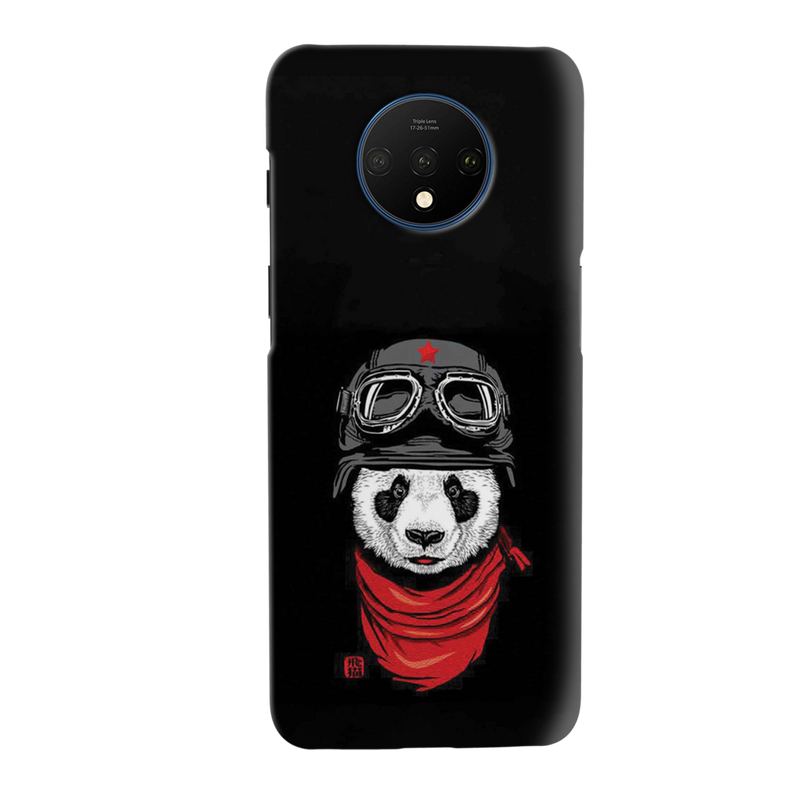 Rider Panda Printed Slim Cases and Cover for OnePlus 7T