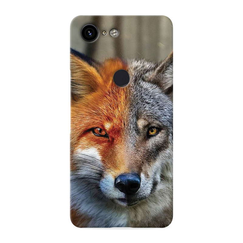 Wolf Printed Slim Cases and Cover for Pixel 3 XL