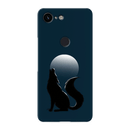 Wolf howling Printed Slim Cases and Cover for Pixel 3 XL