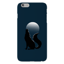 Wolf howling Printed Slim Cases and Cover for iPhone 6 Plus