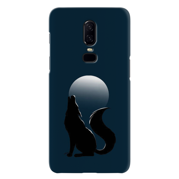 Wolf howling Printed Slim Cases and Cover for OnePlus 6