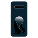 Wolf howling Printed Slim Cases and Cover for Galaxy S10 Plus