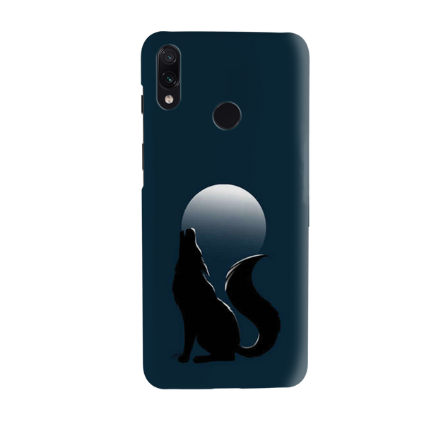 Wolf howling Printed Slim Cases and Cover for Redmi Note 7 Pro