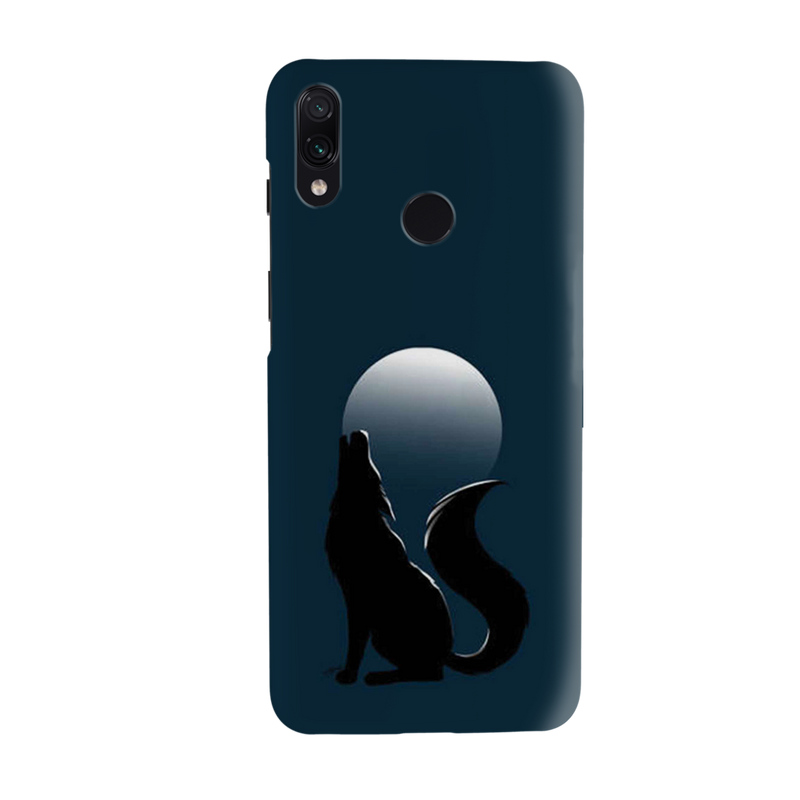 Wolf howling Printed Slim Cases and Cover for Redmi Note 7 Pro