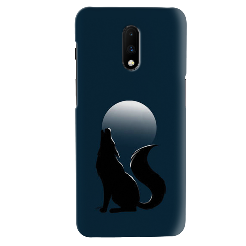 Wolf howling Printed Slim Cases and Cover for OnePlus 7