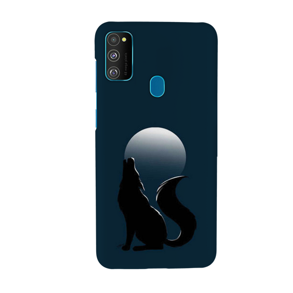 Wolf howling Printed Slim Cases and Cover for Galaxy M30S