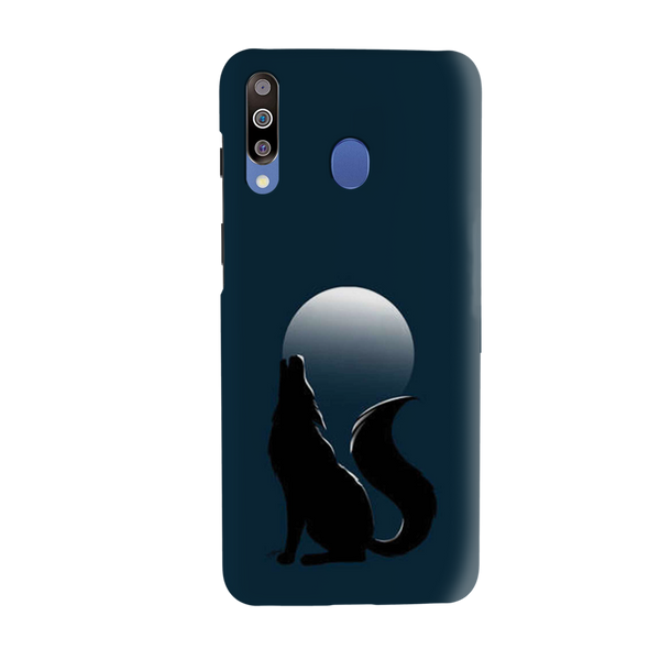 Wolf howling Printed Slim Cases and Cover for Galaxy M30