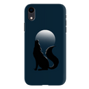 Wolf howling Printed Slim Cases and Cover for iPhone XR