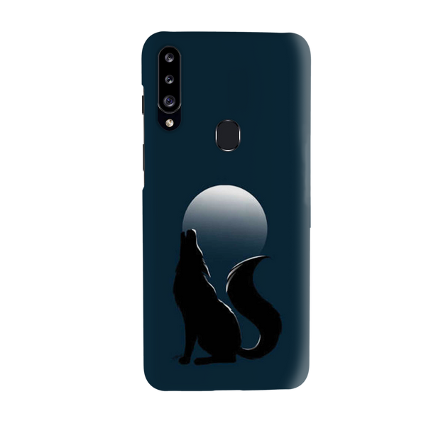 Wolf howling Printed Slim Cases and Cover for Galaxy A20S