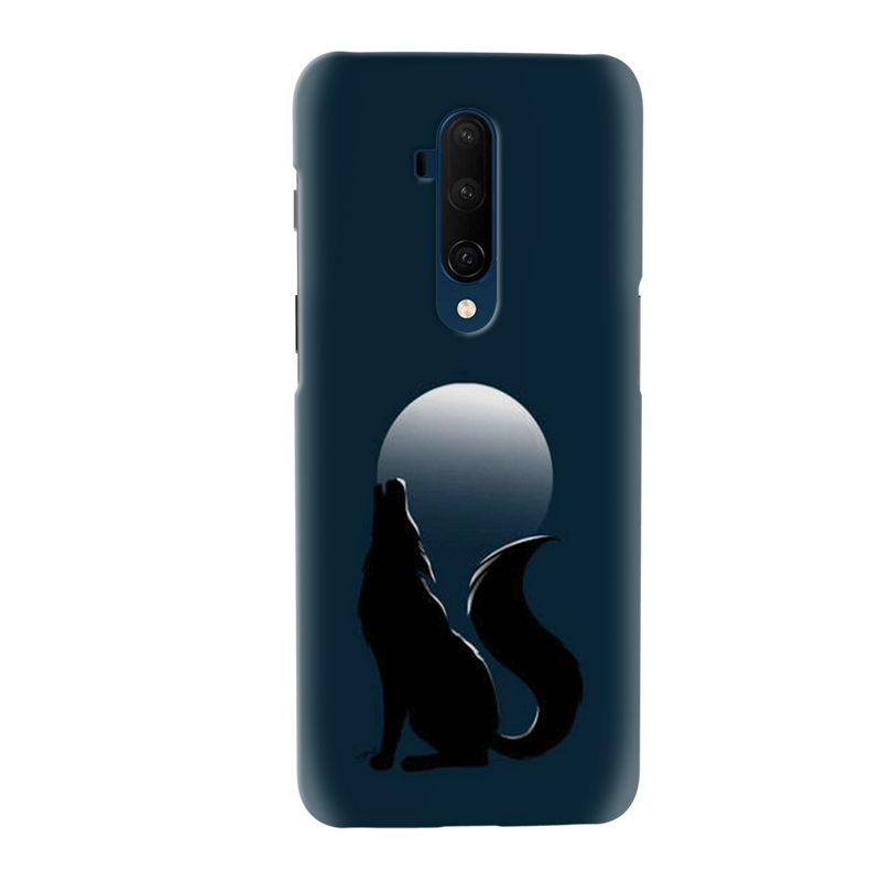 Wolf howling Printed Slim Cases and Cover for OnePlus 7T Pro