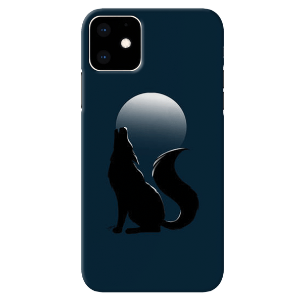 Wolf howling Printed Slim Cases and Cover for iPhone 11