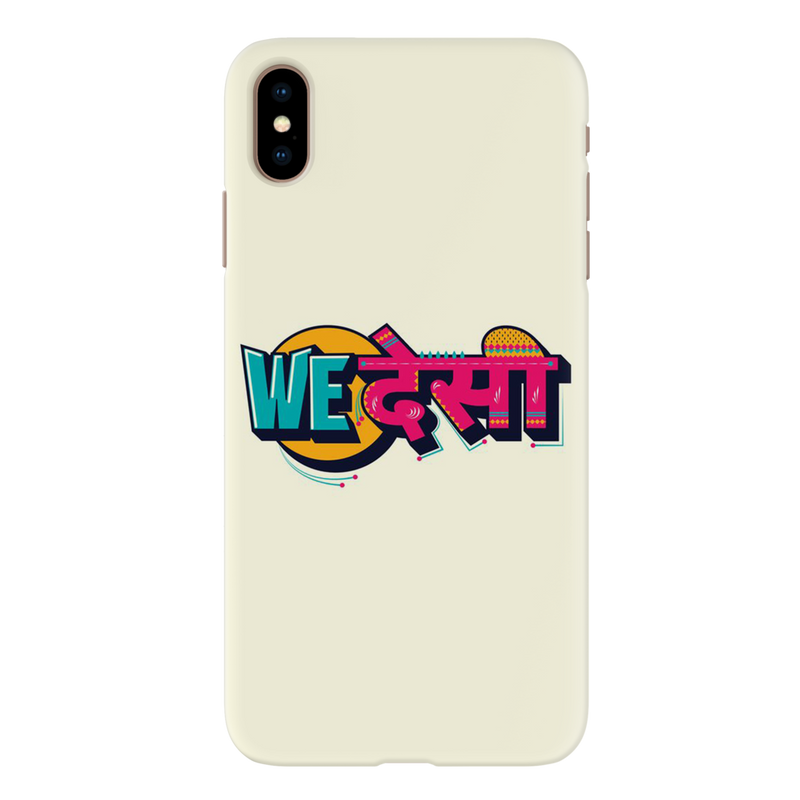 We desi Printed Slim Cases and Cover for iPhone XS Max