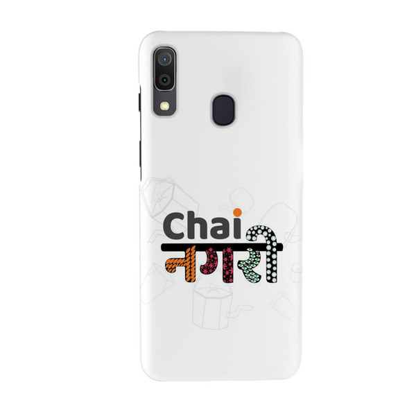 Chai Nagri Printed Slim Cases and Cover for Galaxy A20