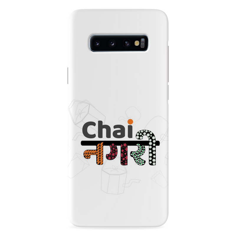 Chai Nagri Printed Slim Cases and Cover for Galaxy S10