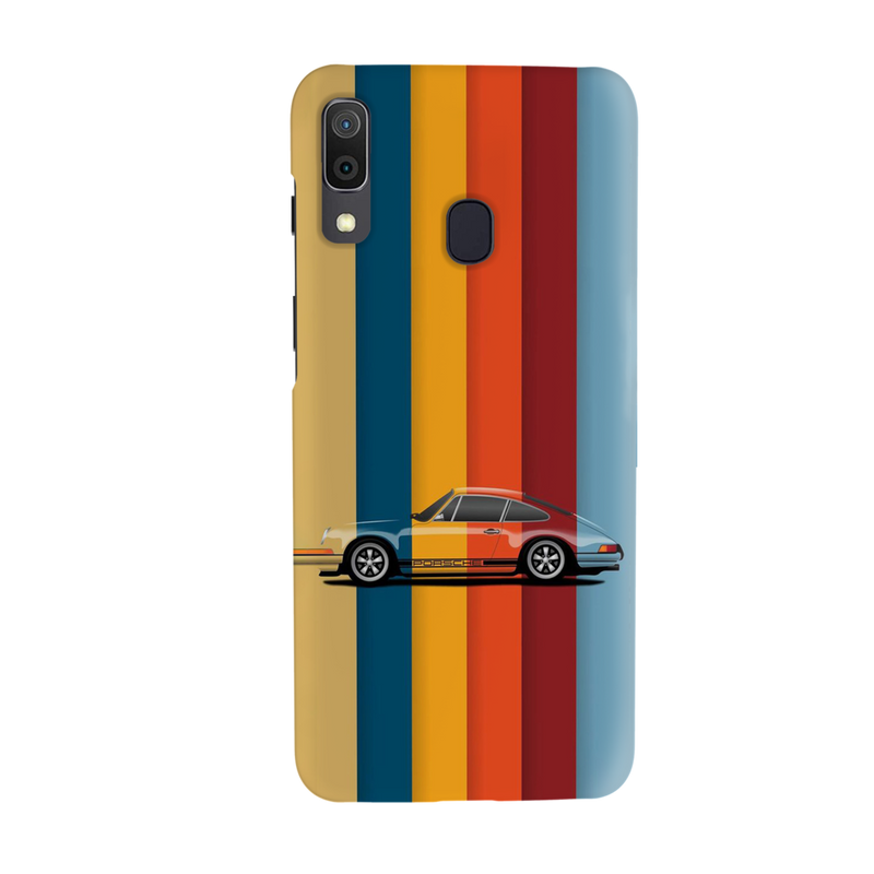 Vintage car Printed Slim Cases and Cover for Galaxy A20