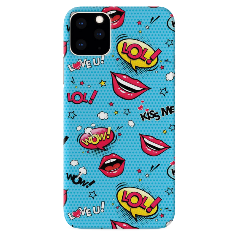 Kiss me Printed Slim Cases and Cover for iPhone 11 Pro Max