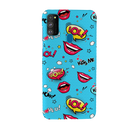 Kiss me Printed Slim Cases and Cover for Galaxy M30S