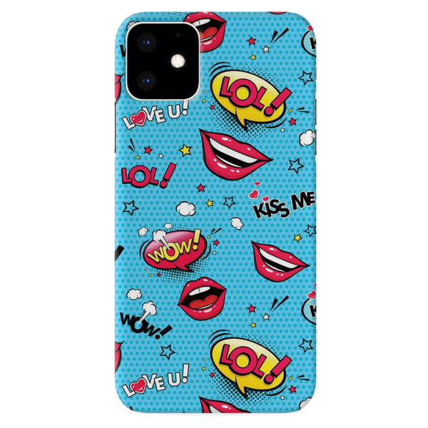 Kiss me Printed Slim Cases and Cover for iPhone 11