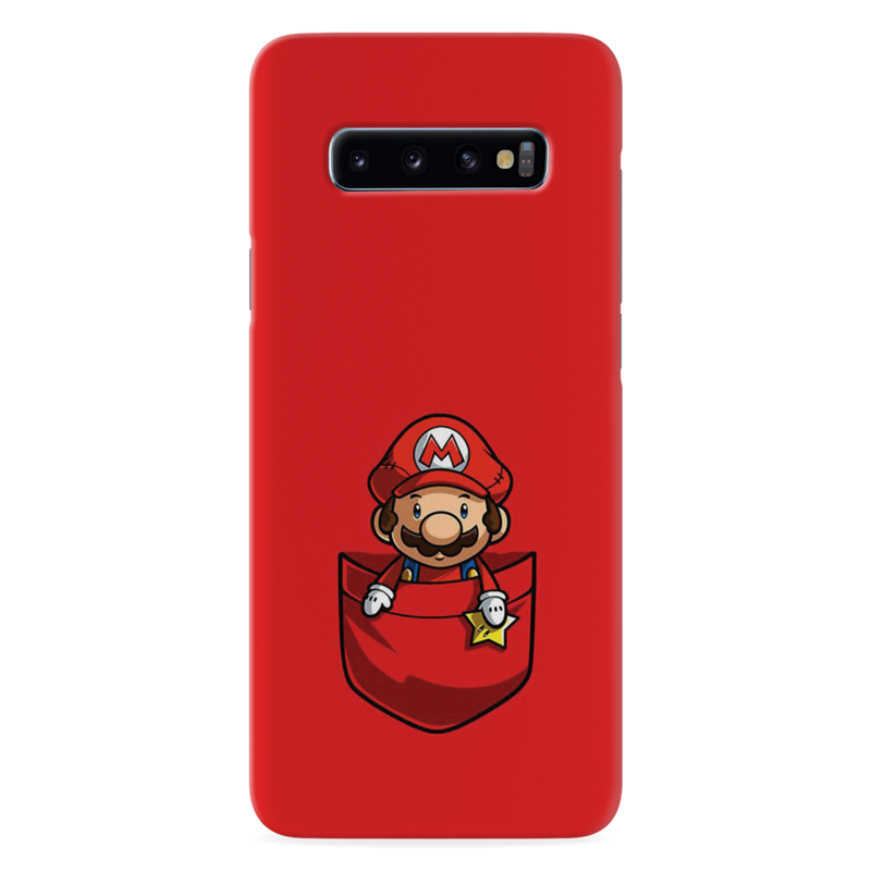 Mario Printed Slim Cases and Cover for Galaxy S10