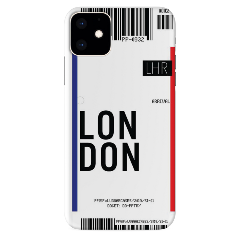 London Ticket Printed Slim Cases and Cover for iPhone 11