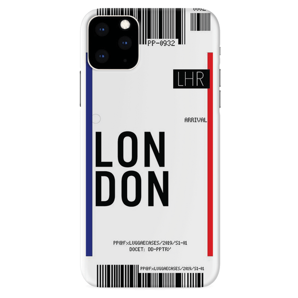 London Ticket Printed Slim Cases and Cover for iPhone 11 Pro Max