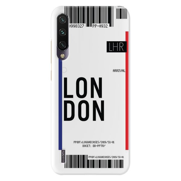 London Ticket Printed Slim Cases and Cover for Redmi A3