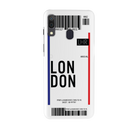 London Ticket Printed Slim Cases and Cover for Galaxy A20