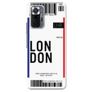 London Ticket Printed Slim Cases and Cover for Redmi Note 10 Pro Max