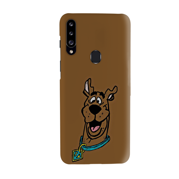 Pluto Smile Printed Slim Cases and Cover for Galaxy A20S