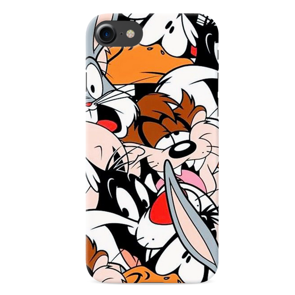 Looney Toons pattern Printed Slim Cases and Cover for iPhone 8