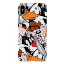 Looney Toons pattern Printed Slim Cases and Cover for iPhone XS Max